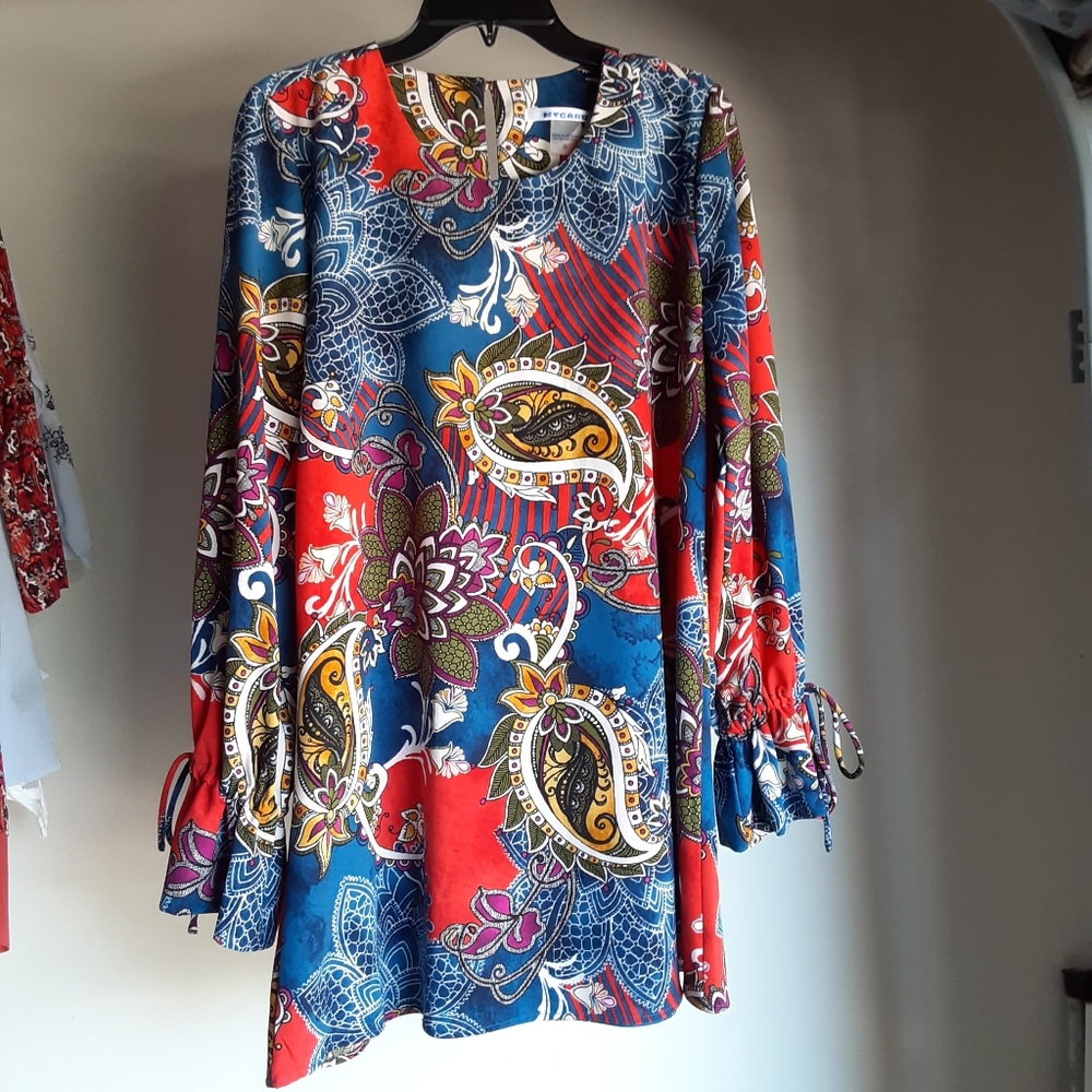 Peter Nygars Floral Top awakens Sz S